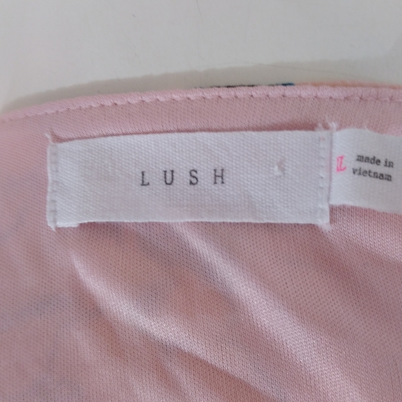 LUSH Botanical Printed Wrap Dress - Picture 8 of 8